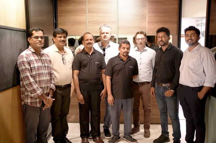 raumplus and SIGMA team in Kochi India