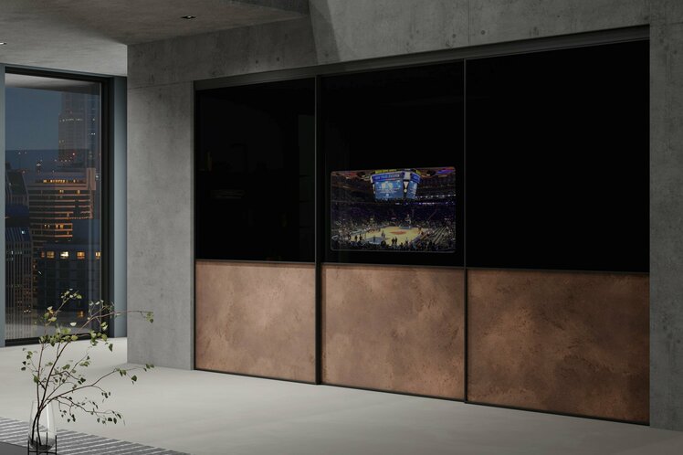 Sliding TV Door mit Innensystem Uno