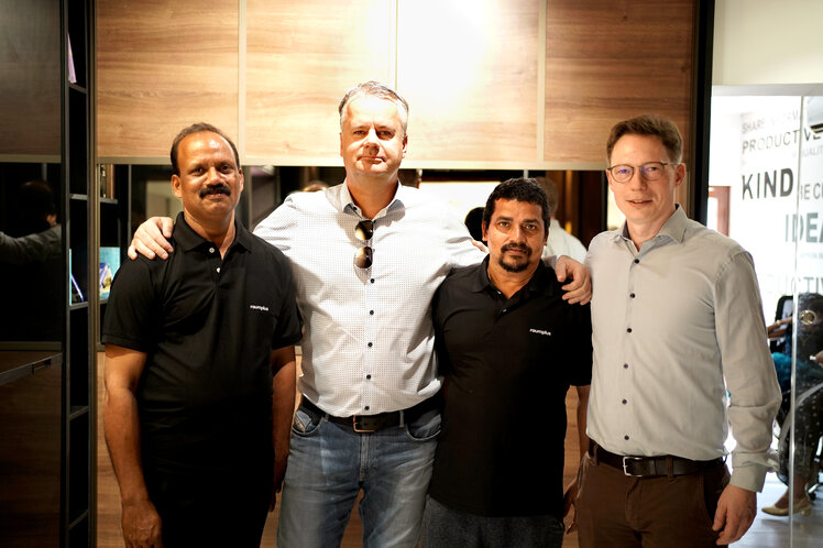 raumplus and SIGMA team in Kochi India
